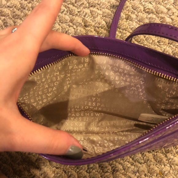 Kate Spade Purple Crossbody Bag - Picture 5 of 7